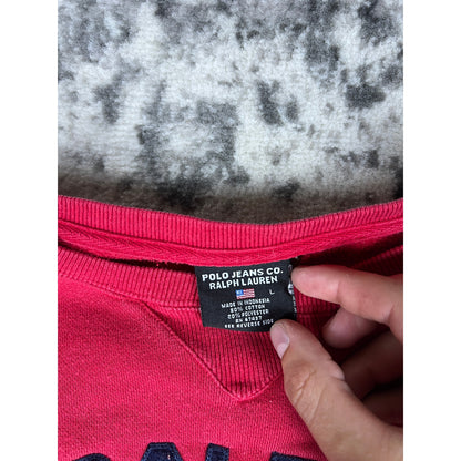 VTG Ralph Lauren Polo Jeans Spellout Crewneck - L