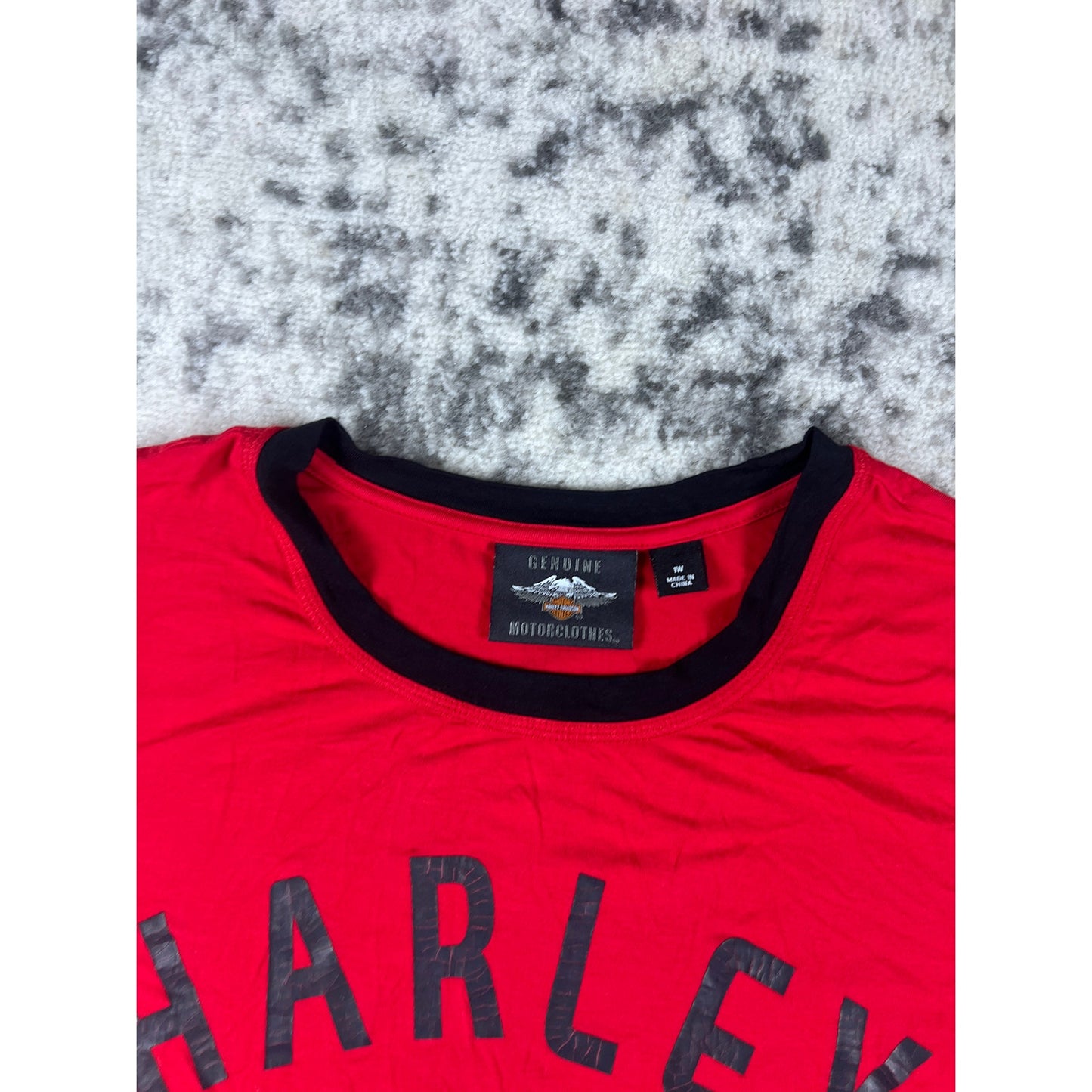 Harley-Davidson Spellout Top Womens - 1W