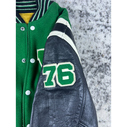 Vintage 70s Varsity Letterman Jacket - L