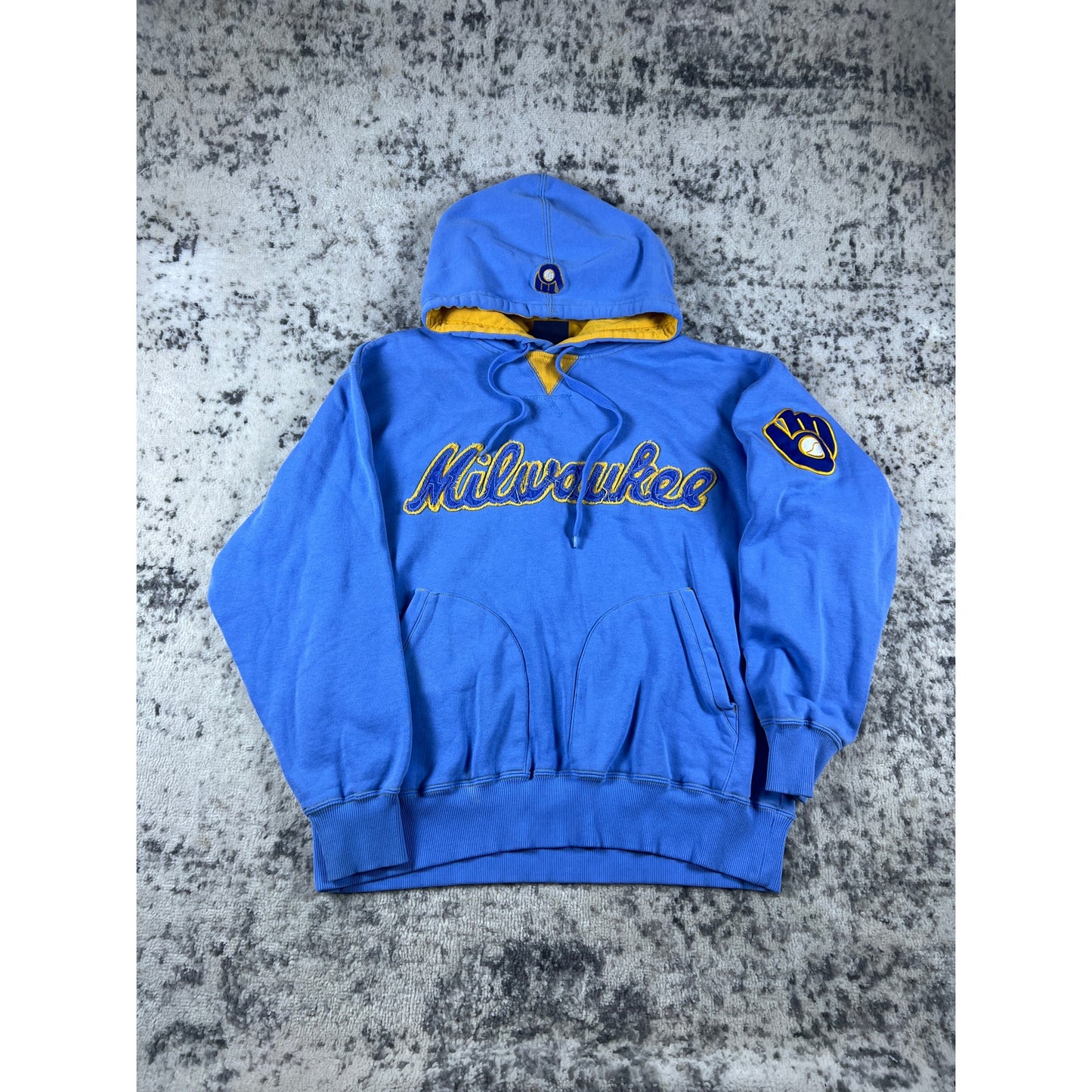 Vintage Milwaukee Brewers Hoodie Mens - XXL