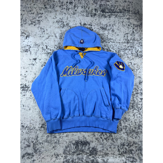 Vintage Milwaukee Brewers Hoodie Mens - XXL