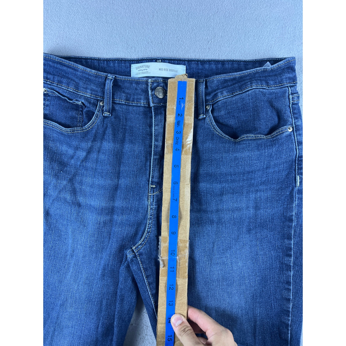 Signature by Levi Strauss Mid Rise Bootcut - 14S