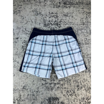 Ocean Pacific Mens Plaid Board Shorts - L