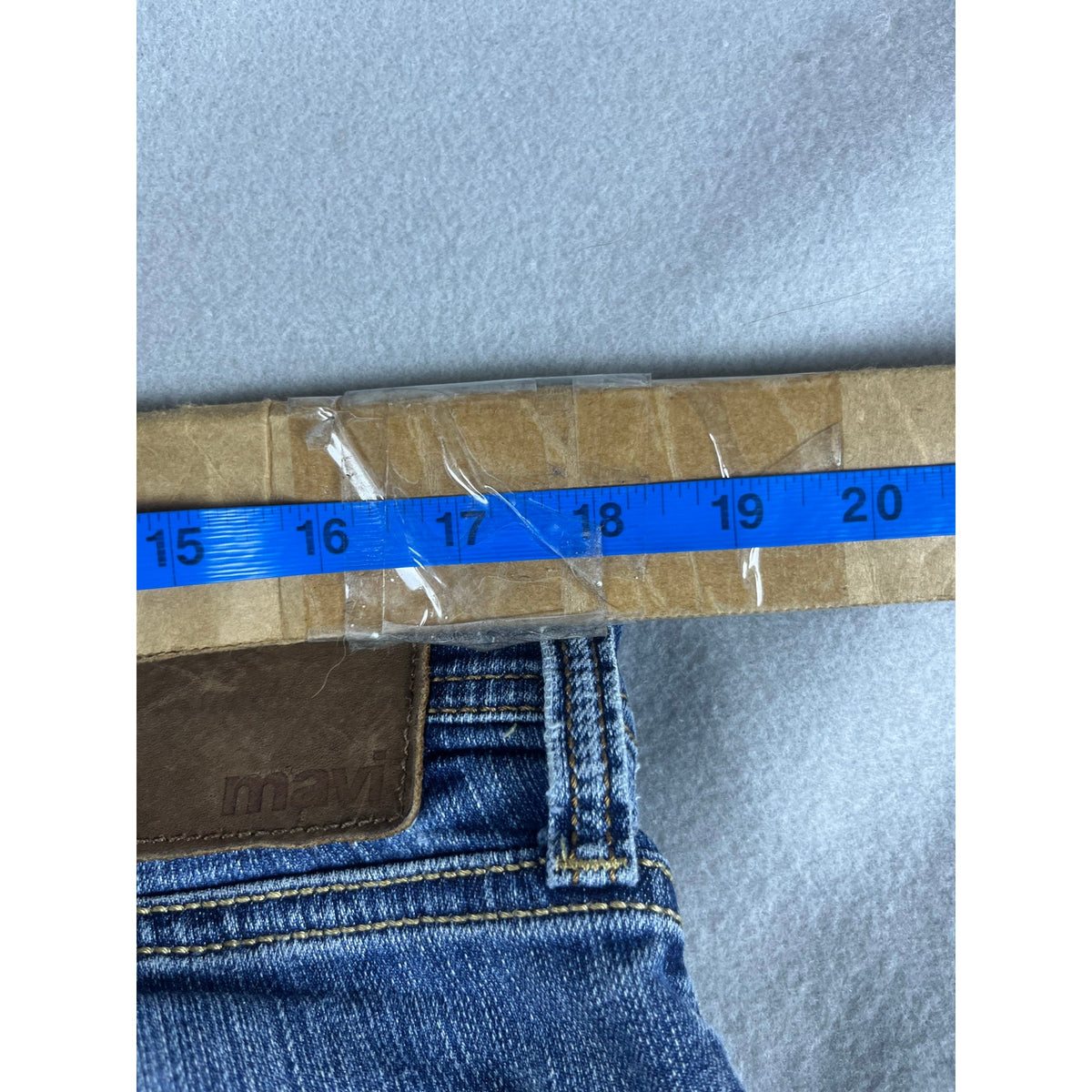 Mavi Zach Straight Leg Denim Jeans - 36x30