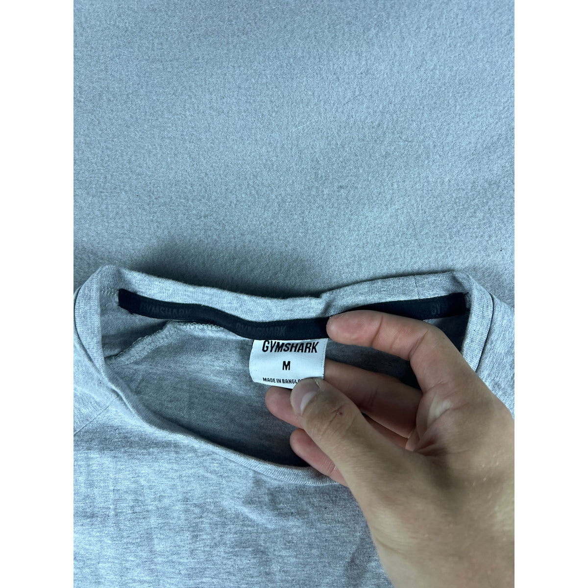Gymshark Raglan Spellout Shirt - M