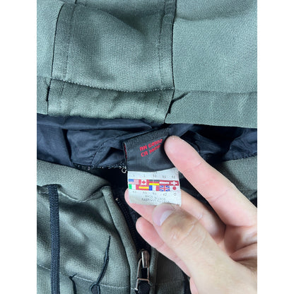Y2k Spider Full Zip Grey Hoodie - L