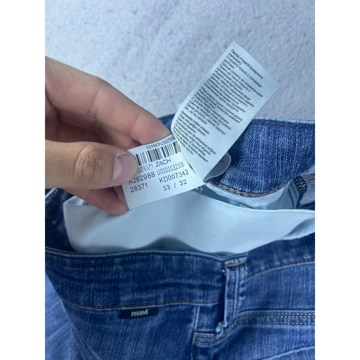 Mavi Zach Denim Jeans - 33x32