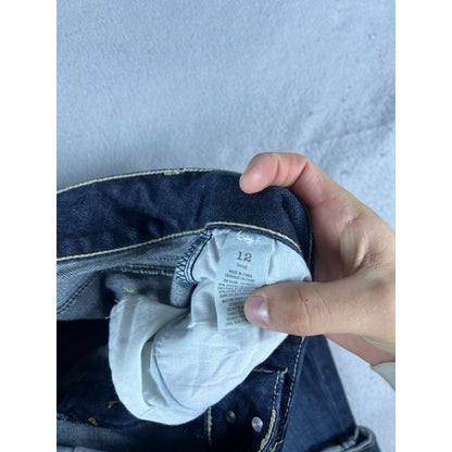 American Eagle Flared Low Rise Jeans - 12L