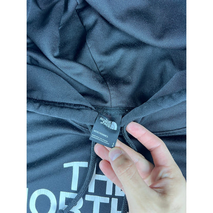 The North Face Black Logo Hoodie - L