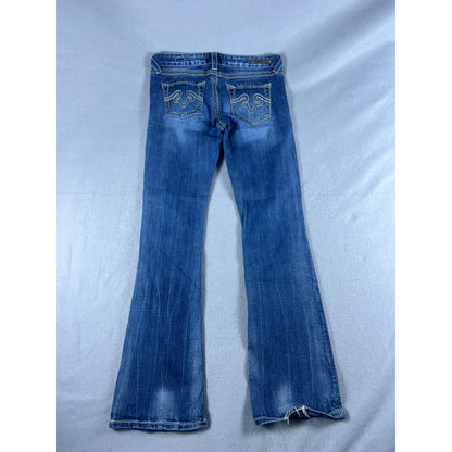 Y2K Rerock Express Bootcut Low Rise Jeans - 8