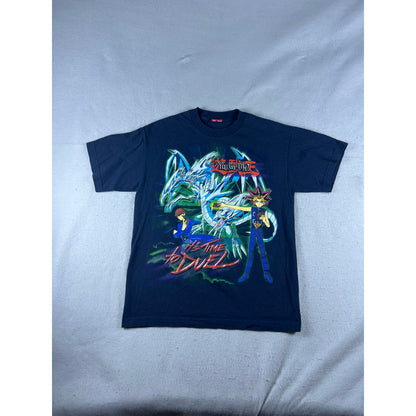 Vintage 1996 Yu-Gi-Oh Its Time To Duel T-Shirt Youth - L