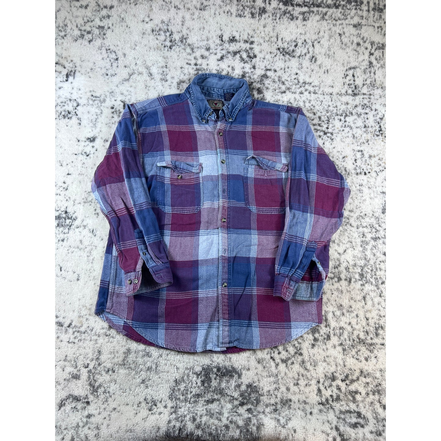 Vintage Halifax Flannel Shirt Mens - XL