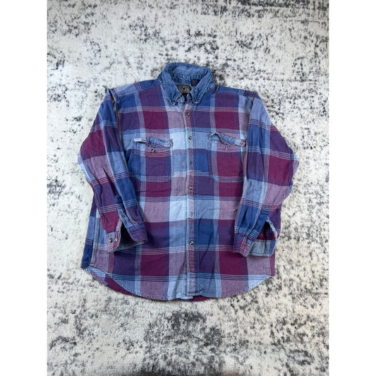 Vintage Halifax Flannel Shirt Mens - XL