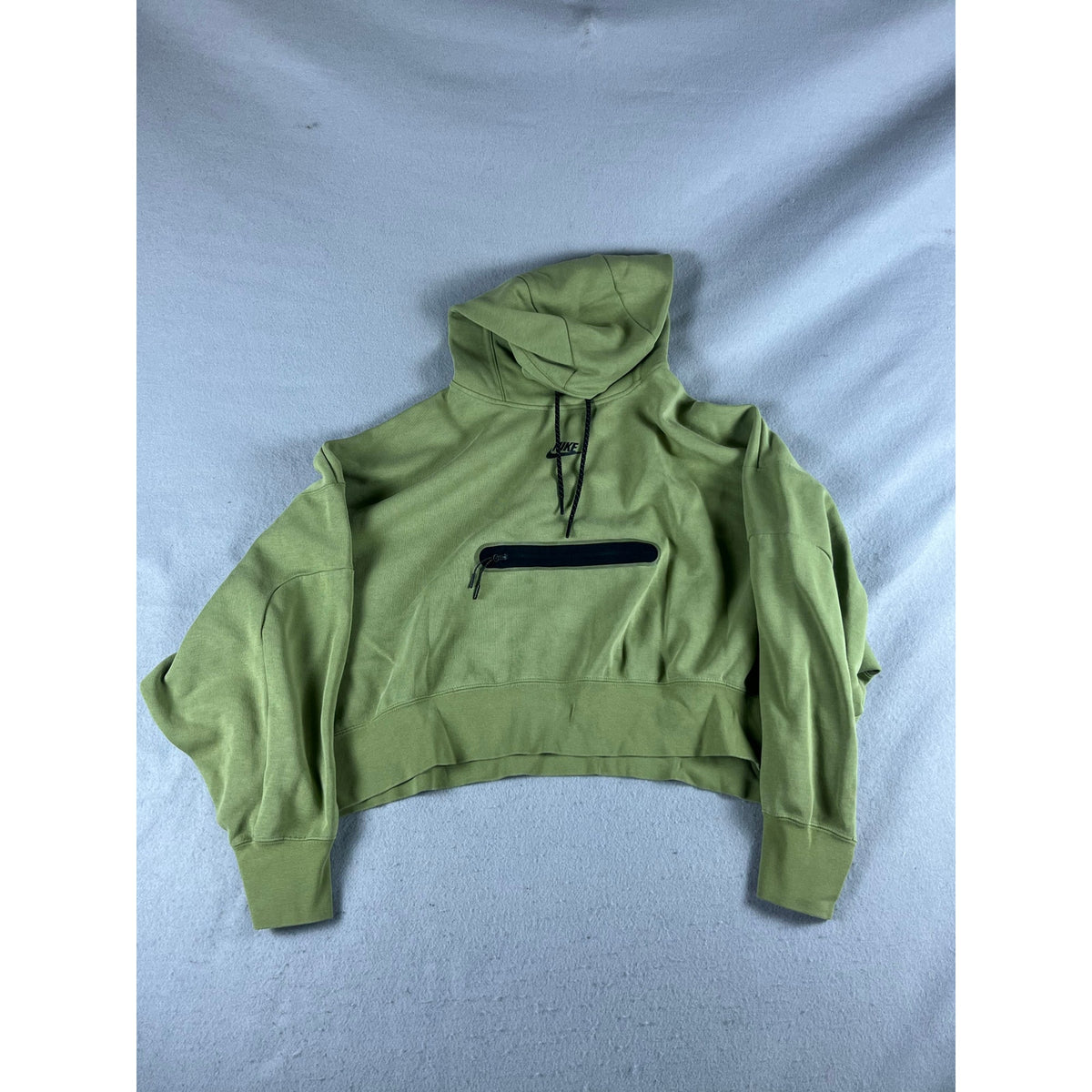Nike Sportswear Tech Fleece Oversized Cropped Hoodie Womens - L