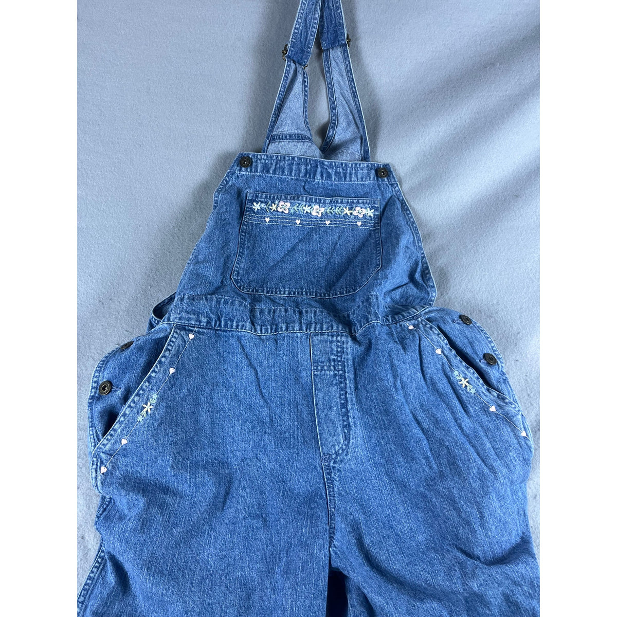 Vintage Christopher & Banks Denim Overalls Womens - L