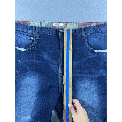 Frye and Co Distressed Denim Jeans - 44x30