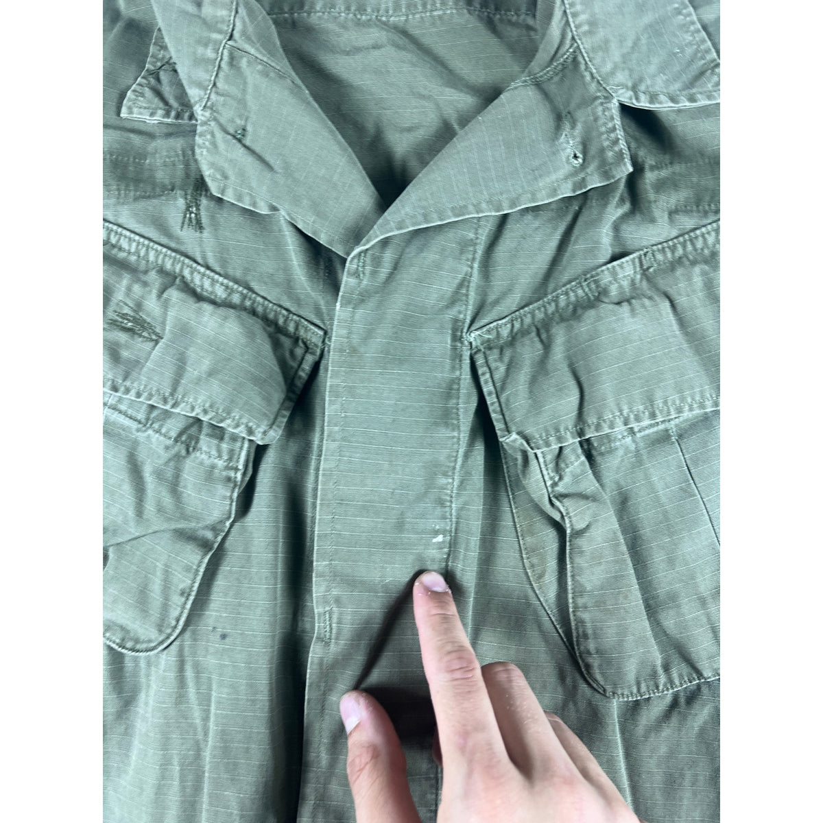 Vintage US Military Combat Jacket Vietnam Era - M