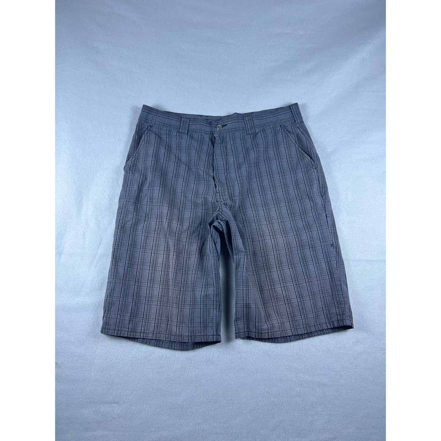 Y2k Plaid Gray Dickies Shorts - 34