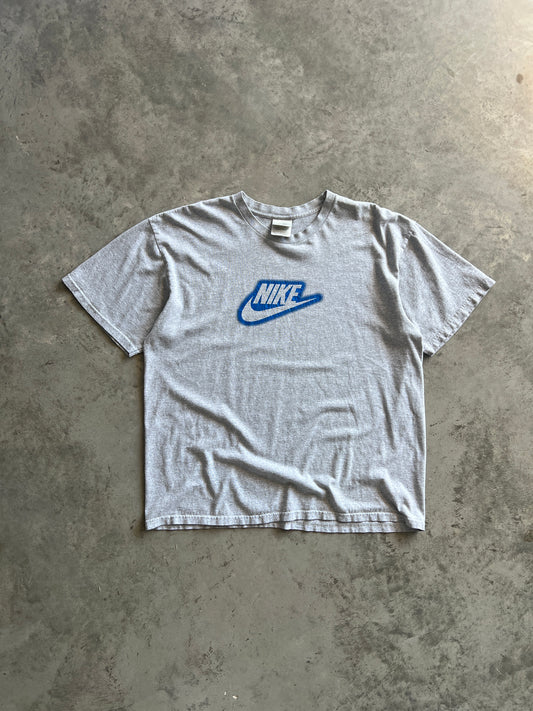 Vintage Grey Nike Spellout Shirt - L