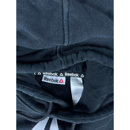 Reebok Logo Hoodie Sweatshirt - L