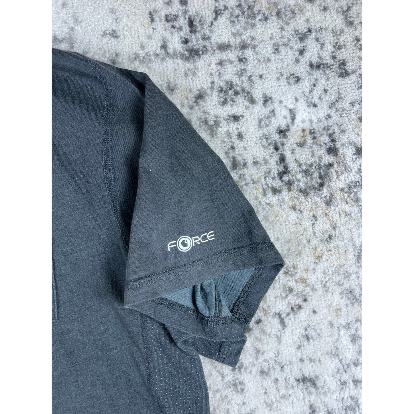 Gray Carhartt Pocket Logo T-shirt - L