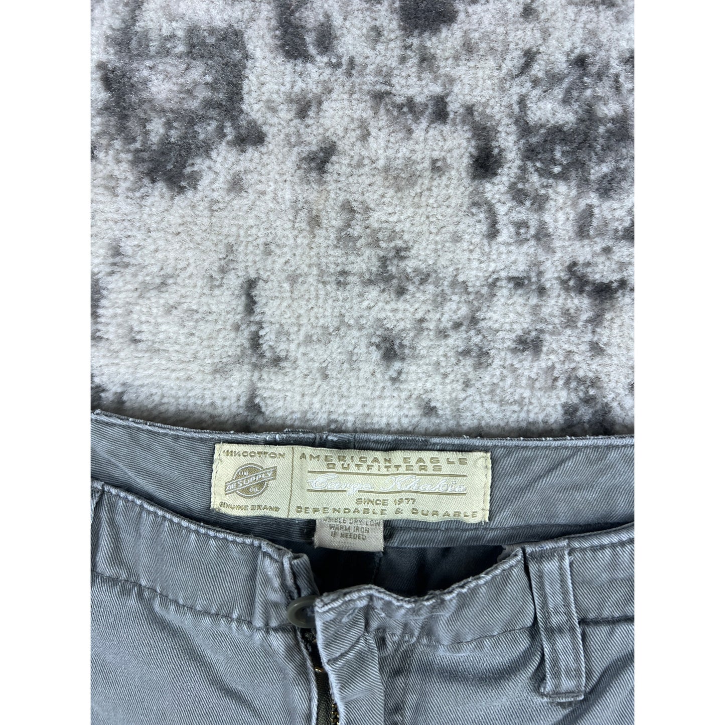 Vintage American Eagle Low Rise Canvas Shorts - 12