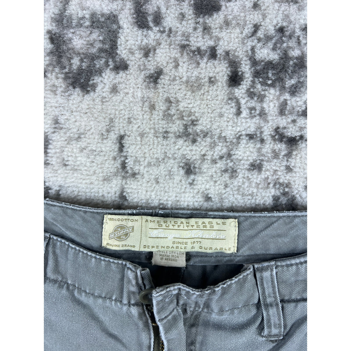 Vintage American Eagle Low Rise Canvas Shorts - 12