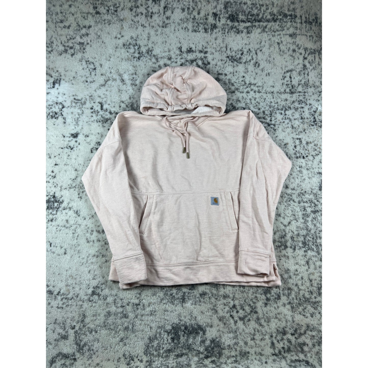 Pink Carhartt Sweatshirt Hoodie - M 8/10