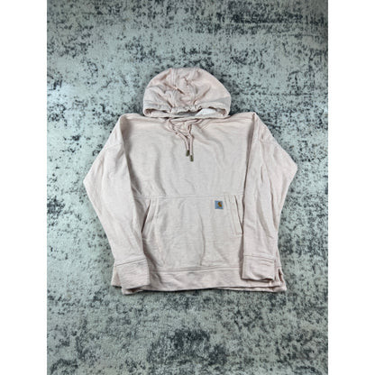 Pink Carhartt Sweatshirt Hoodie - M 8/10