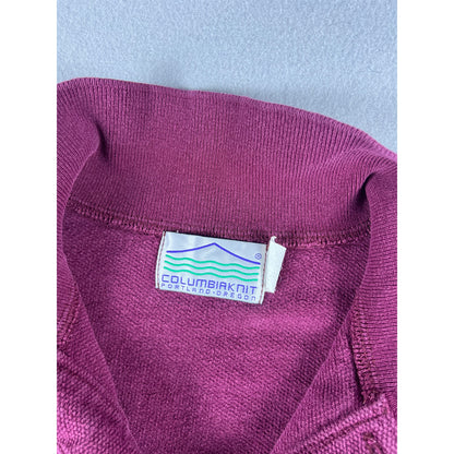 Vintage Columbiaknit Henley Sweatshirt - L