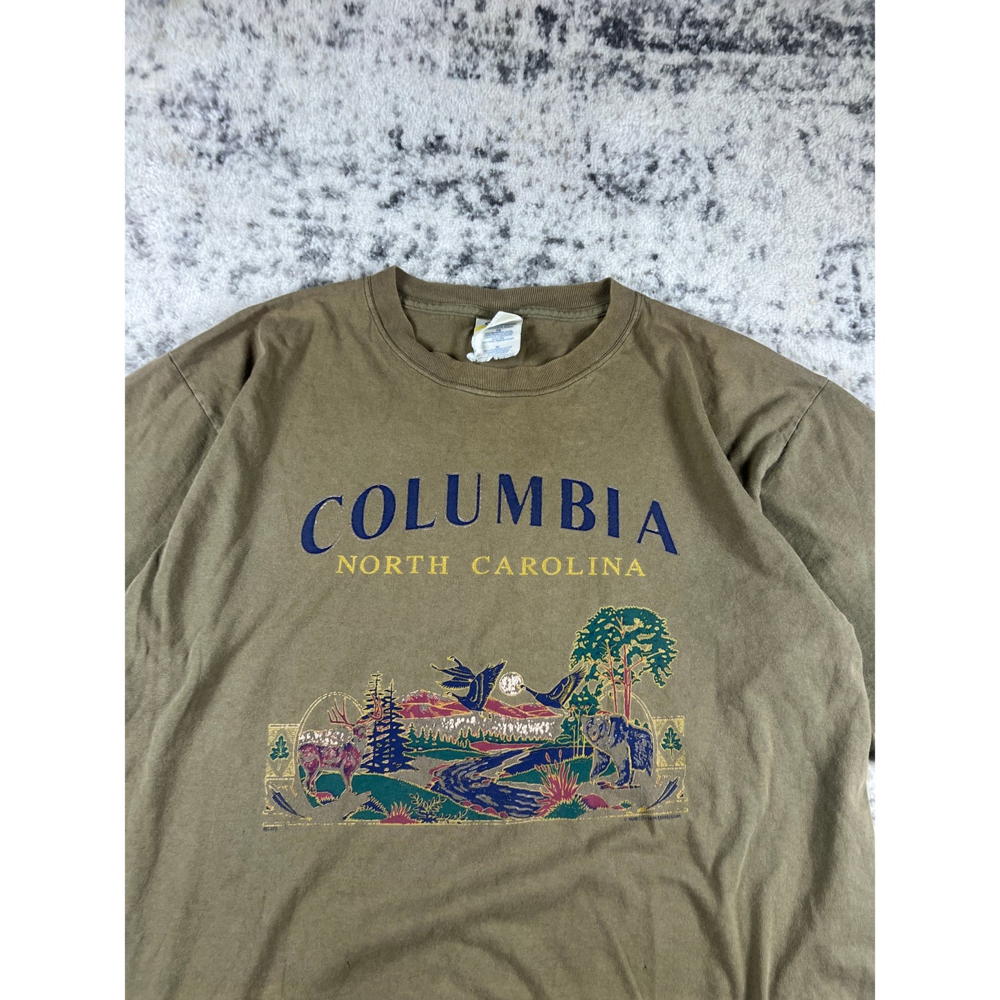Vintage Columbia North Carolina T-Shirt - XL