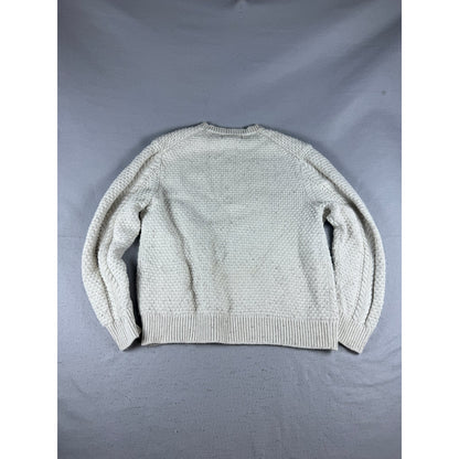 Mutual Weave Cable Knit Fisherman Sweater - XXL