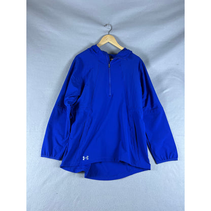 Under Armour Squad Woven 1/2-Zip Jacket Womens - M