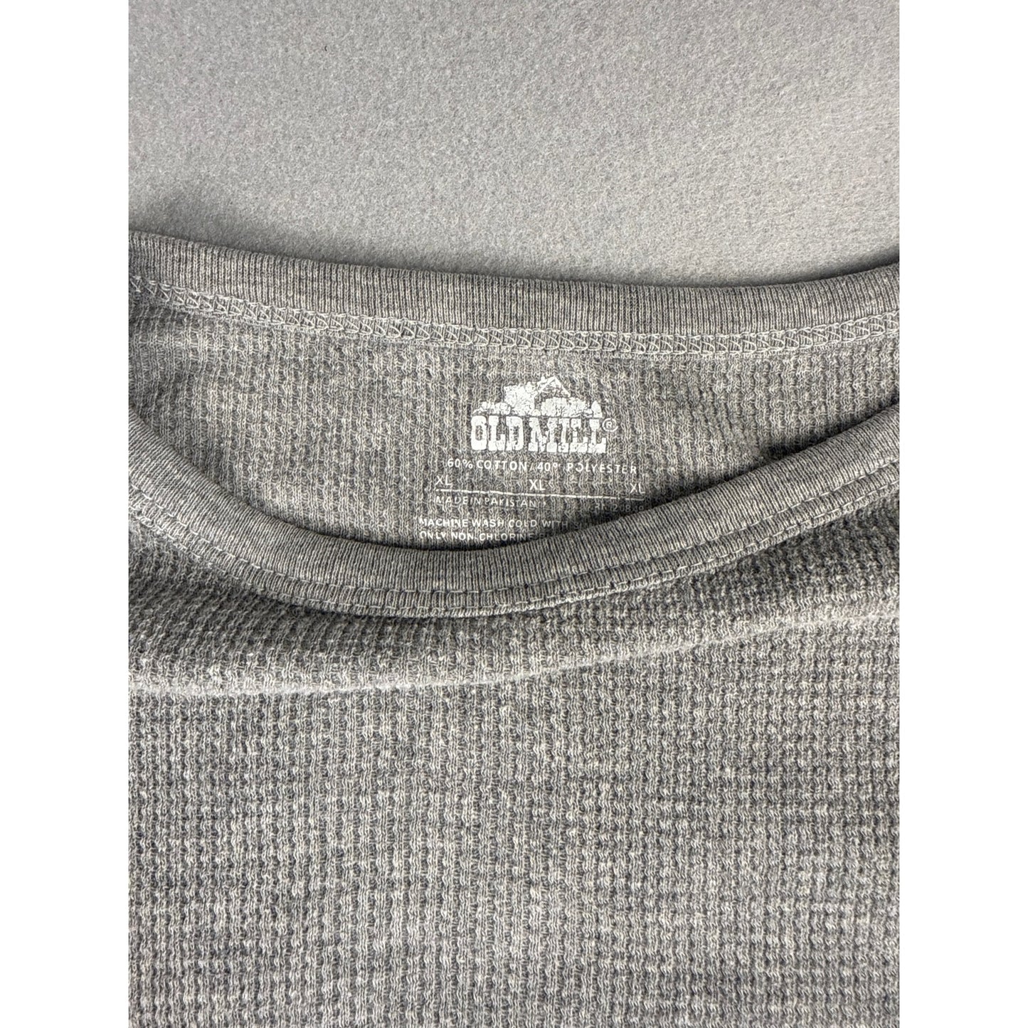 Old Mill Waffle Knit Thermal Shirt - XL