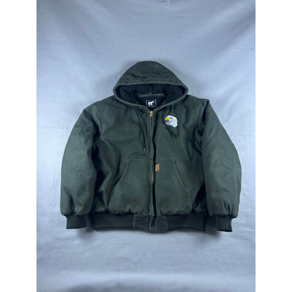 White Bear Canvas Jacket - L