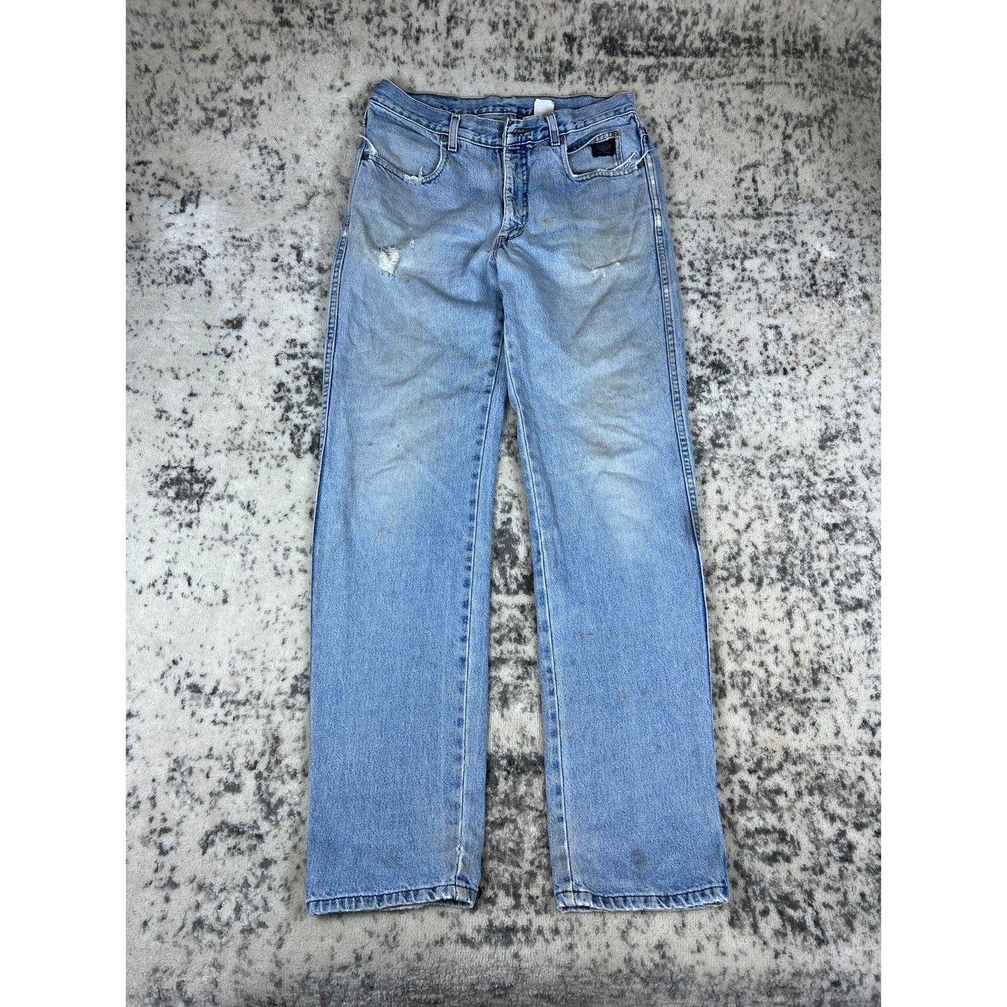 Vintage Harley Davidson Denim Blue Pants - 33