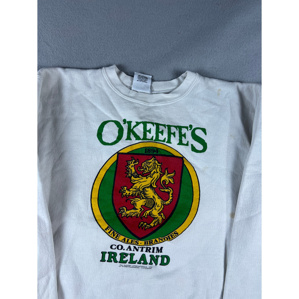 Vintage Badger Sportswear O'Keefe's Ireland Sweatshirt - M