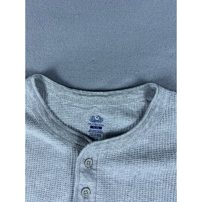 Fruit of the Loom Thermal Henley Shirt - XL