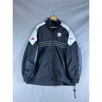 Reebok Pittsburgh Steelers Windbreaker Jacket - XL