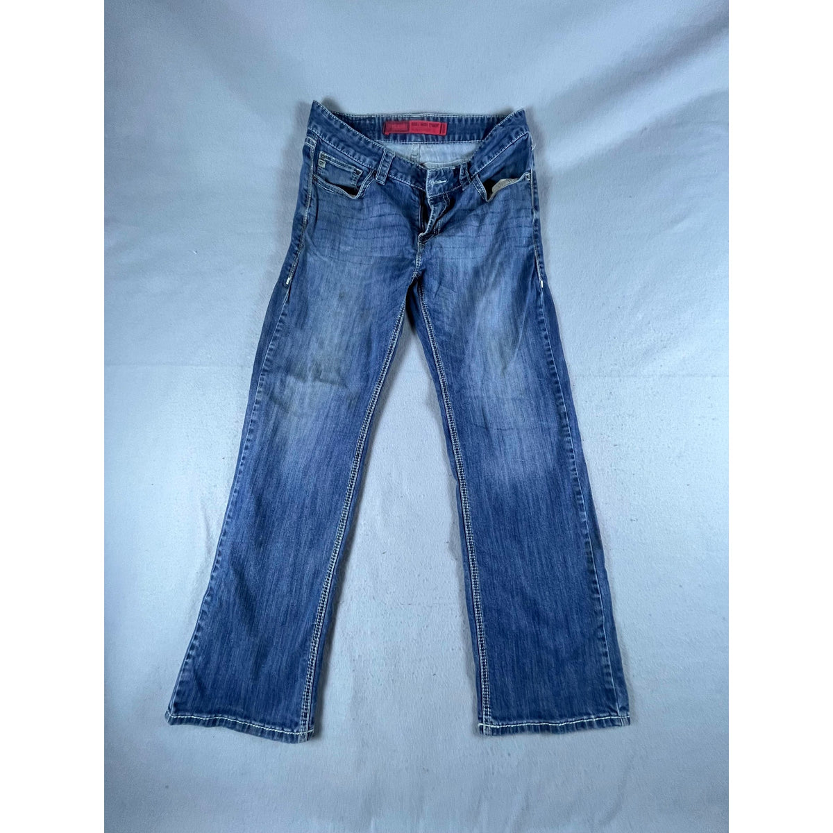 Rock & Roll Denim Double Barrel Straight Jeans - 33x29