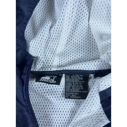 Blue Starter Full Zip Windbreaker Jacket - YL