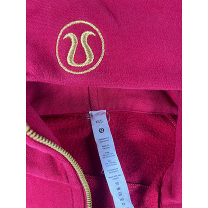 Lululemon Red Scuba Oversized Hoodie - XS/S