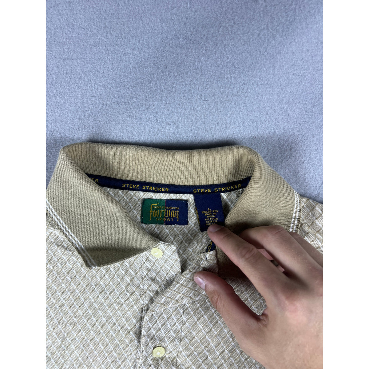 Fairway Sport Steve Stricker Golf Polo Shirt - L