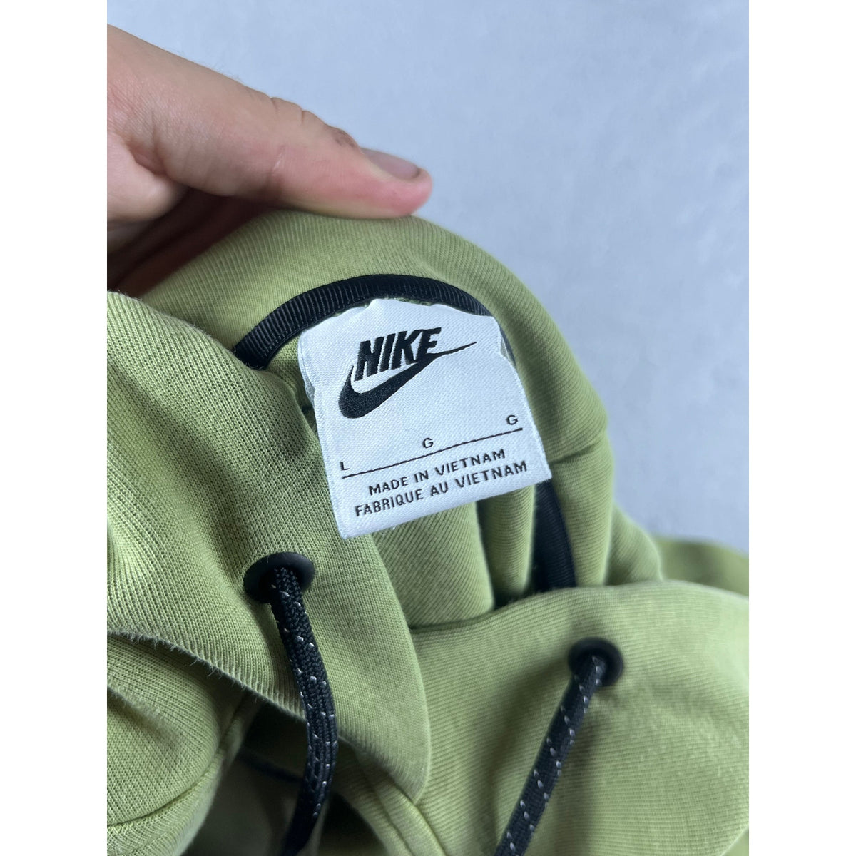 Nike Sportswear Tech Fleece Oversized Cropped Hoodie Womens - L