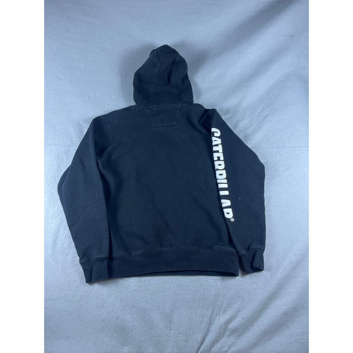 CAT Caterpillar Fleece Hoodie Sweatshirt - L