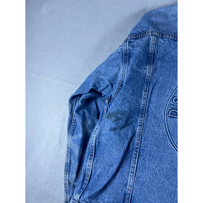 Vintage Disabled American Veterans Denim Jacket - XL