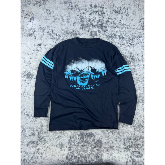 Vintage Pikes Peak Colorado Graphic Tee - L