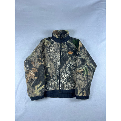 Vintage Browning Jr Camo Fleece Jacket Youth - L