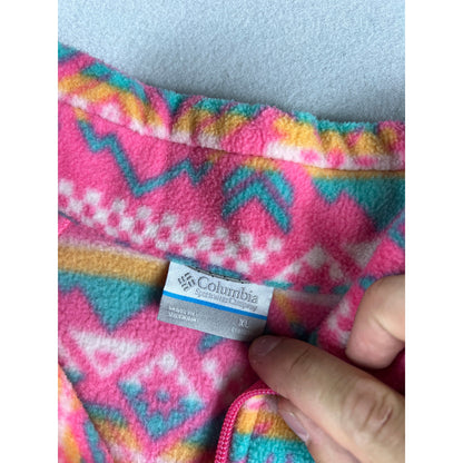 Columbia Aztec Fleece Jacket - Girl XL