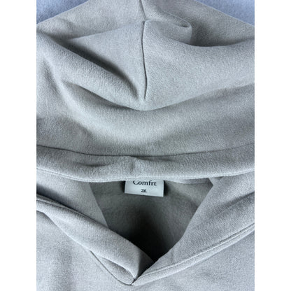 Comfrt color-bone Pullover Hoodie - XXL